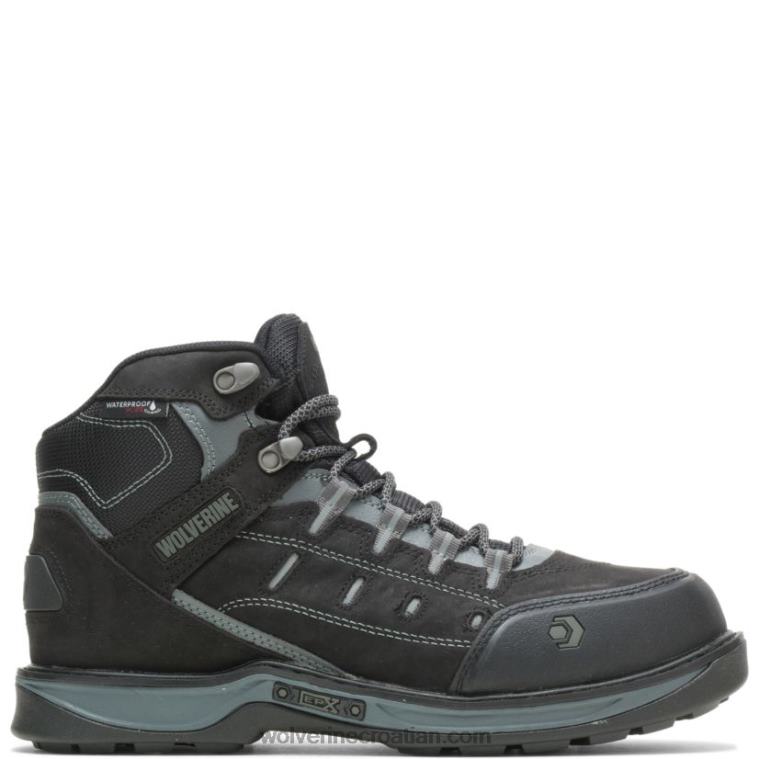 muškarci edge lx epx vodootporna radna čizma carbonmax R6LL8123 Wolverine crna/siva - Slika 1