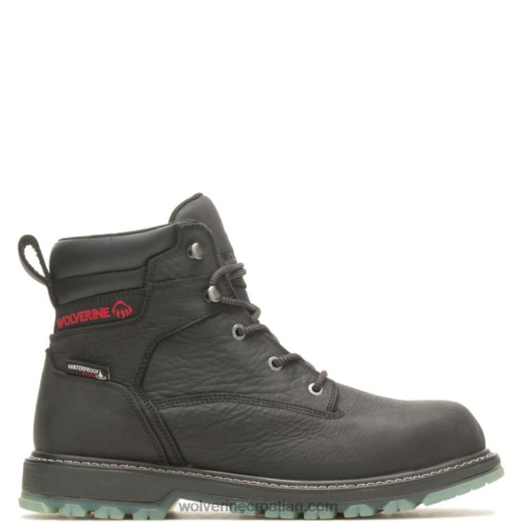muškarci floorhand lx radna čizma od 6 inča s čeličnim prstima R6LL894 Wolverine crno - Slika 1