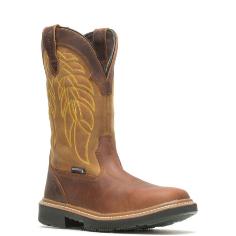 muškarci radna čizma durashocks carbonmax wellington rancher R6LL8124 Wolverine duhan/zlato - Slika 2