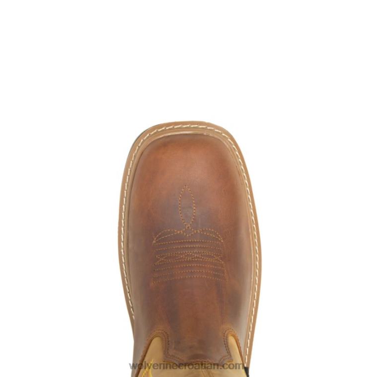 muškarci radna čizma durashocks carbonmax wellington rancher R6LL8124 Wolverine duhan/zlato - Slika 5