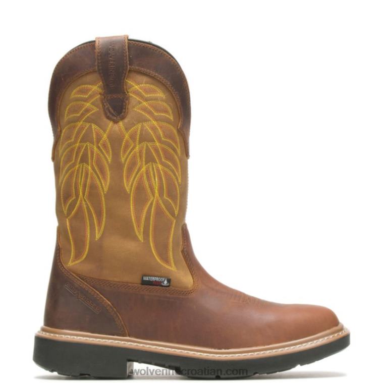 muškarci radna čizma durashocks carbonmax wellington rancher R6LL8124 Wolverine duhan/zlato - Slika 1