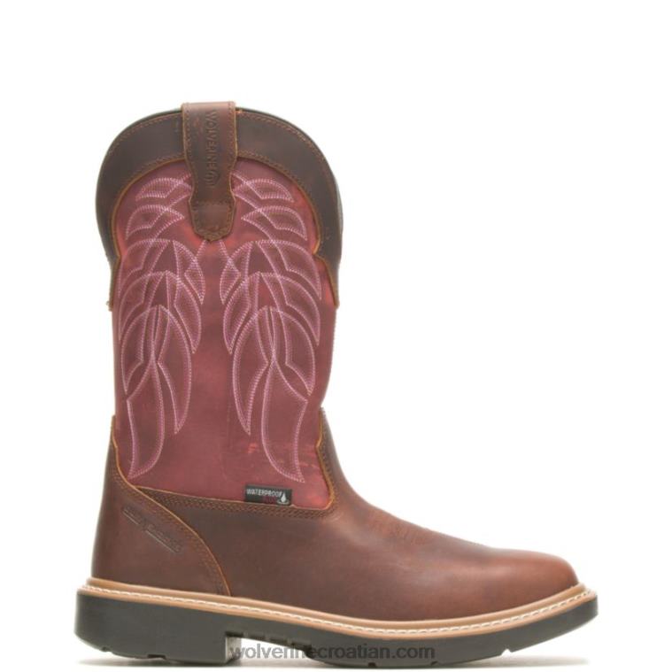 muškarci radna čizma durashocks carbonmax wellington rancher R6LL8125 Wolverine kikiriki/crveno - Slika 1