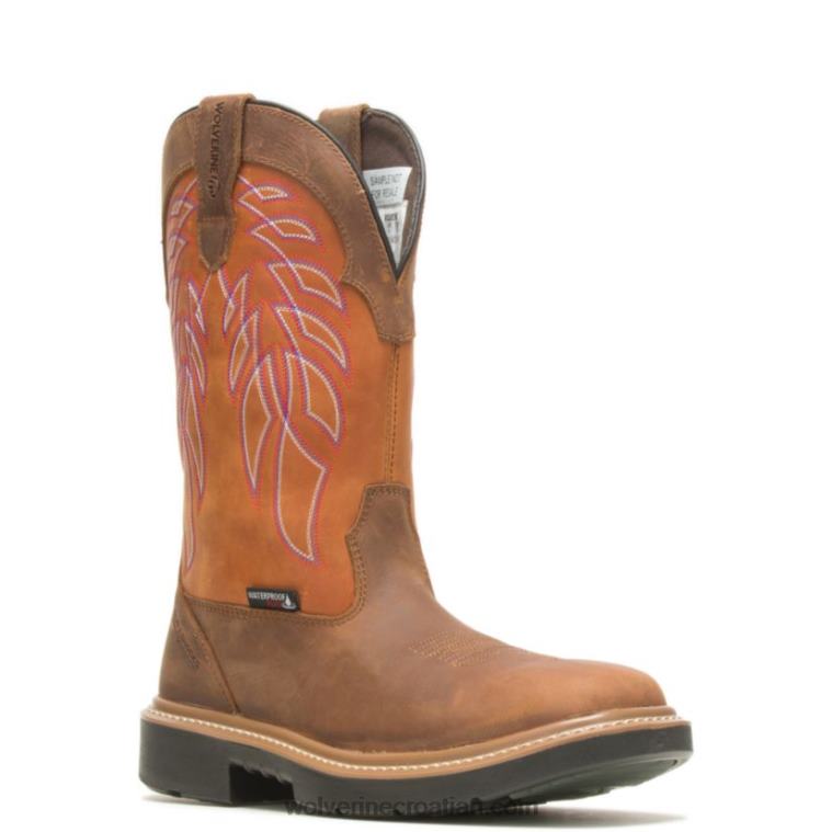 muškarci radna čizma durashocks carbonmax wellington rancher R6LL8126 Wolverine žuto/narančasto - Slika 2