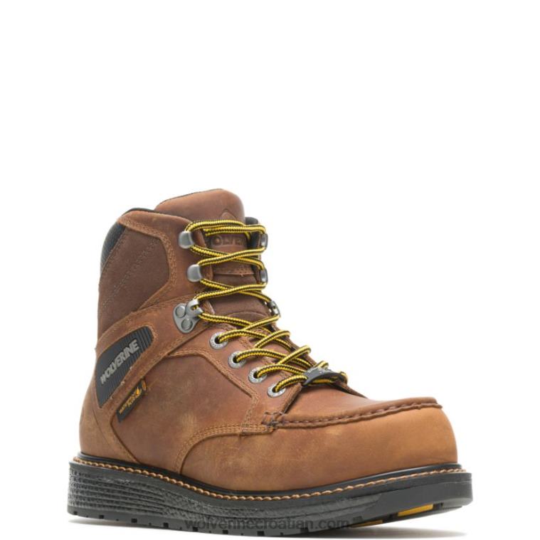 muškarci radna čizma hellcat ultraspring moc toe wedge 6" carbonmax R6LL89 Wolverine duhan - Slika 3