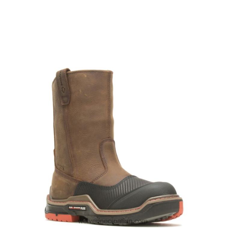 muškarci raider durashocks shield carbonmax wellington radna čizma R6LL8139 Wolverine tamno smeđa - Slika 2