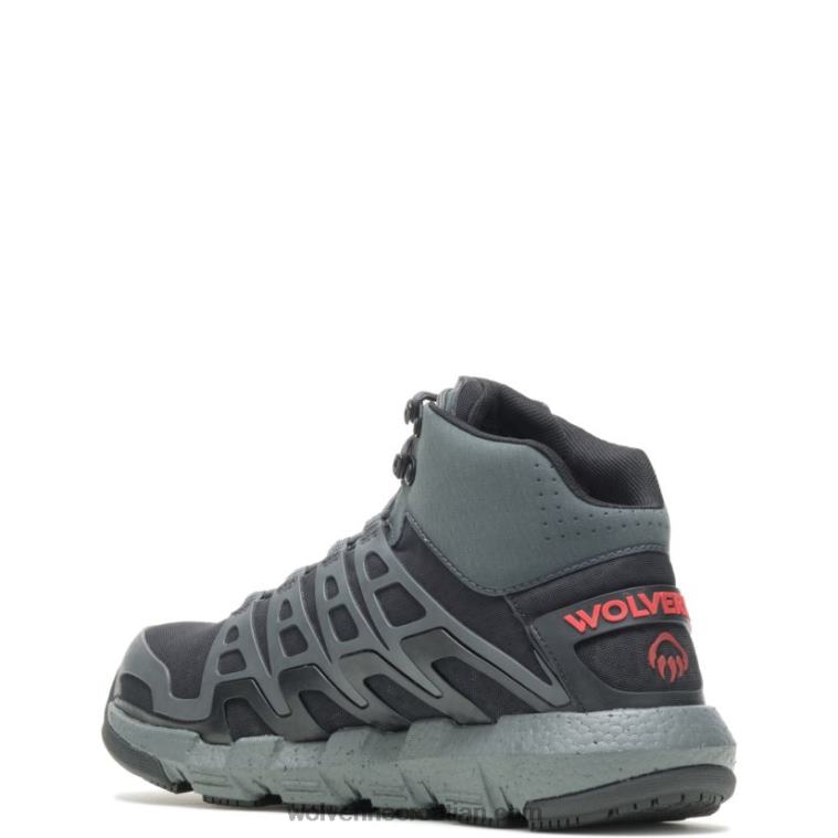 muškarci rev vent ultraspring durashocks carbonmax boot R6LL863 Wolverine drveni ugljen - Slika 3