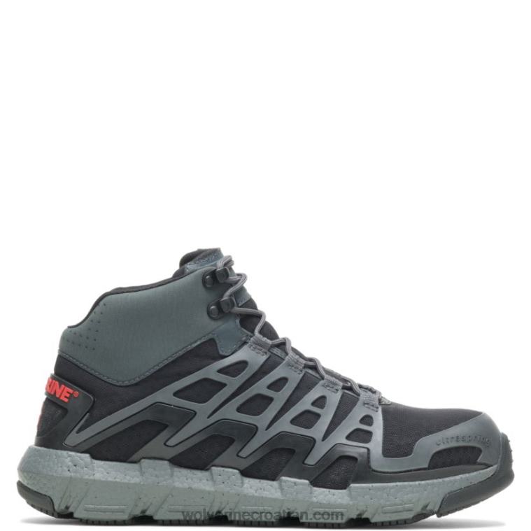 muškarci rev vent ultraspring durashocks carbonmax boot R6LL863 Wolverine drveni ugljen - Slika 1