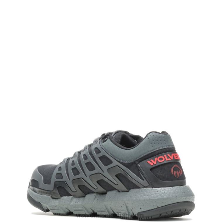muškarci rev vent ultraspring durashocks carbonmax cipela R6LL880 Wolverine drveni ugljen - Slika 4