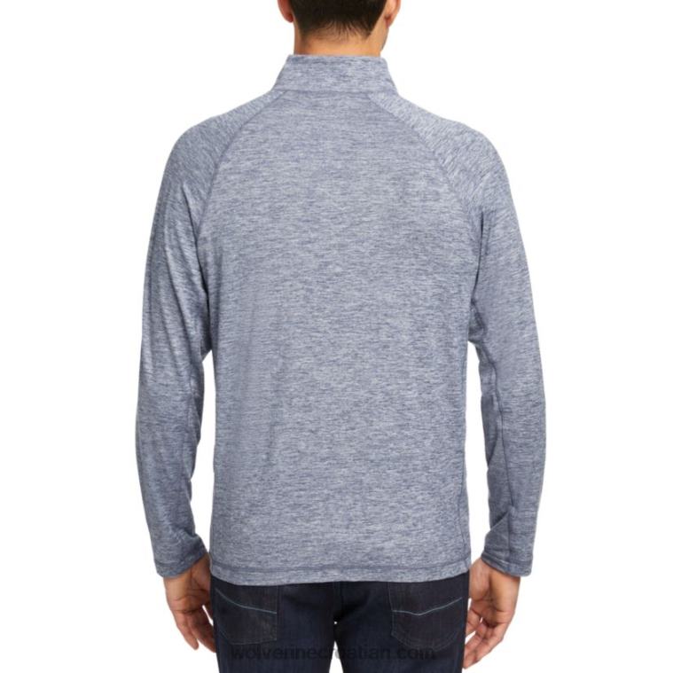 muškarci zaštita od sunca eco 1/2 zip R6LL8313 Wolverine mornarski vrijesak - Slika 6