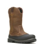 muškarci floorhand močvara steel-toe work wellington R6LL893 Wolverine tamno smeđa - Slika 2