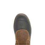 muškarci floorhand močvara steel-toe work wellington R6LL893 Wolverine tamno smeđa - Slika 5