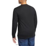 muškarci guardian pamuk dugih rukava henley R6LL8253 Wolverine crno - Slika 5