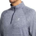 muškarci zaštita od sunca eco 1/2 zip R6LL8313 Wolverine mornarski vrijesak - Slika 5
